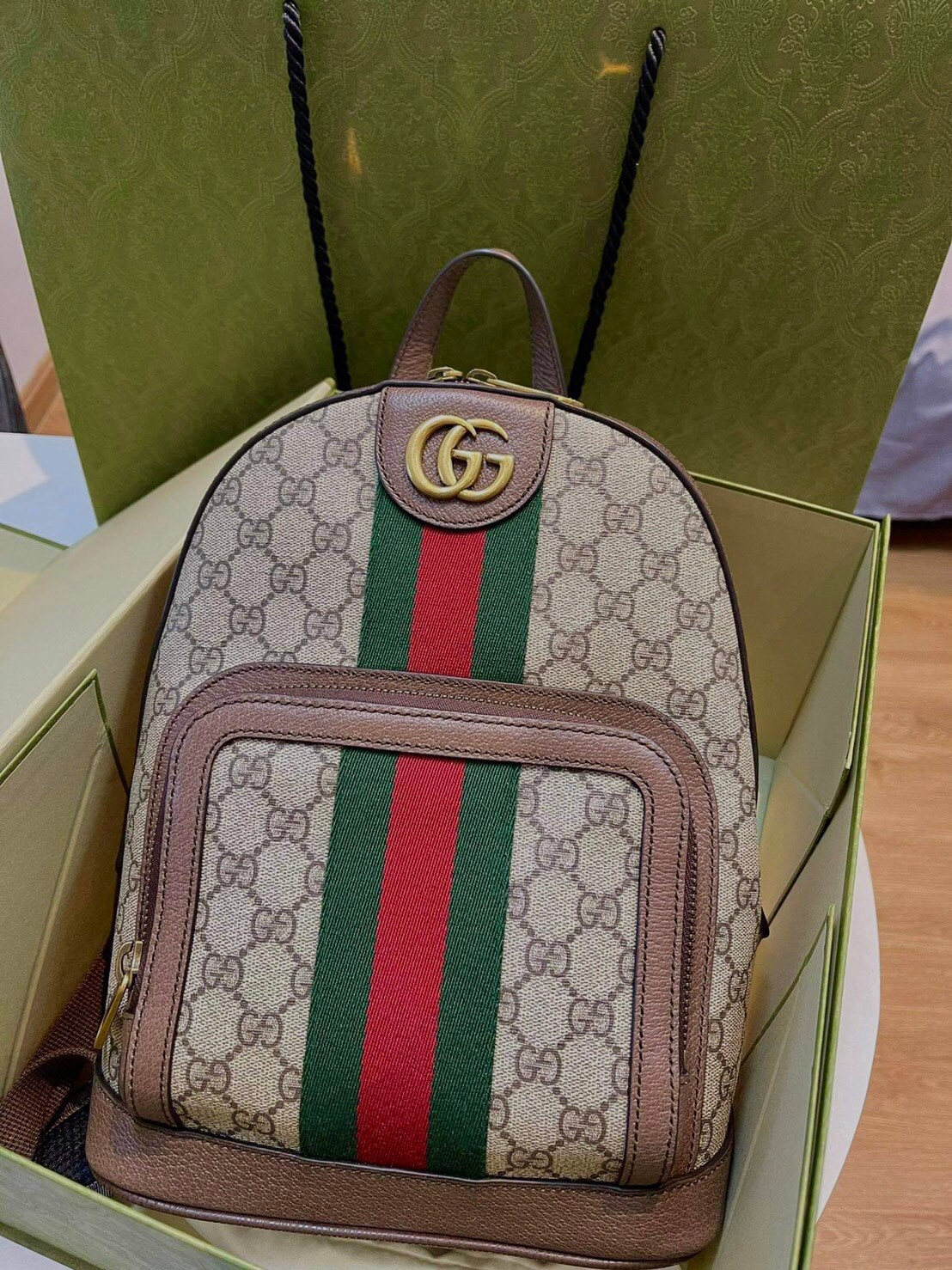 New on sale gucci backpack